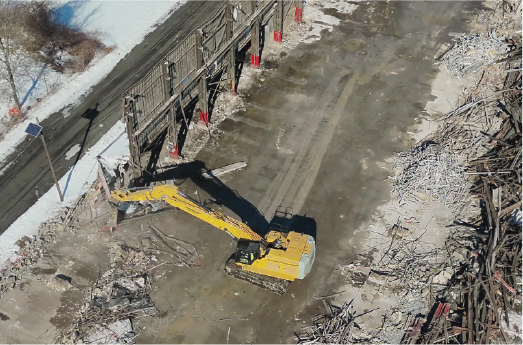 Aerial construction documentation